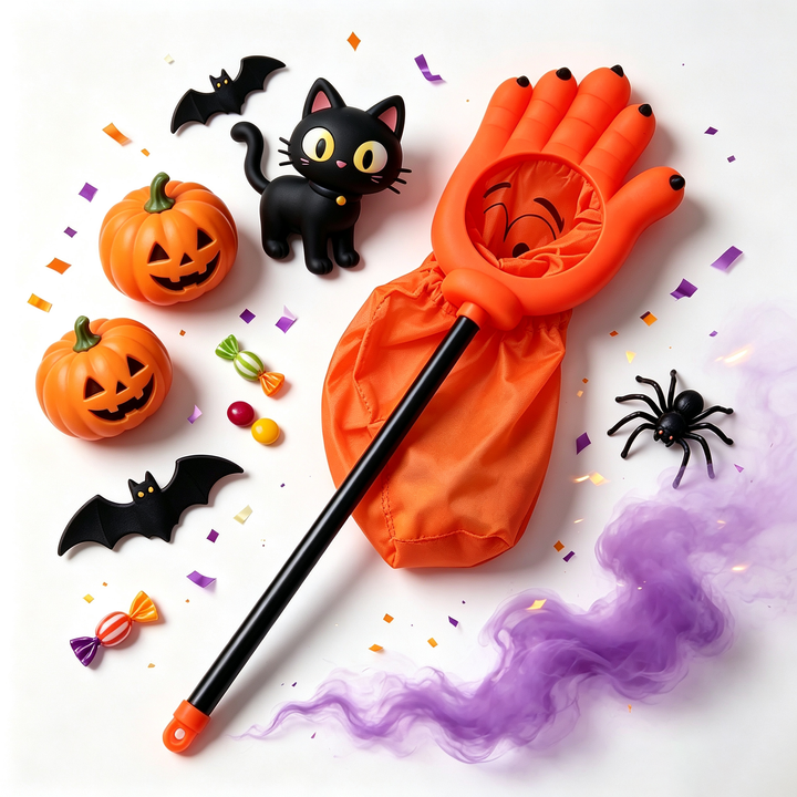 Halloween Pumpkin Trick‑or‑Treat Bag