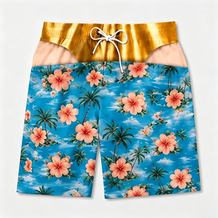 Eye-catching surfing beach shorts
