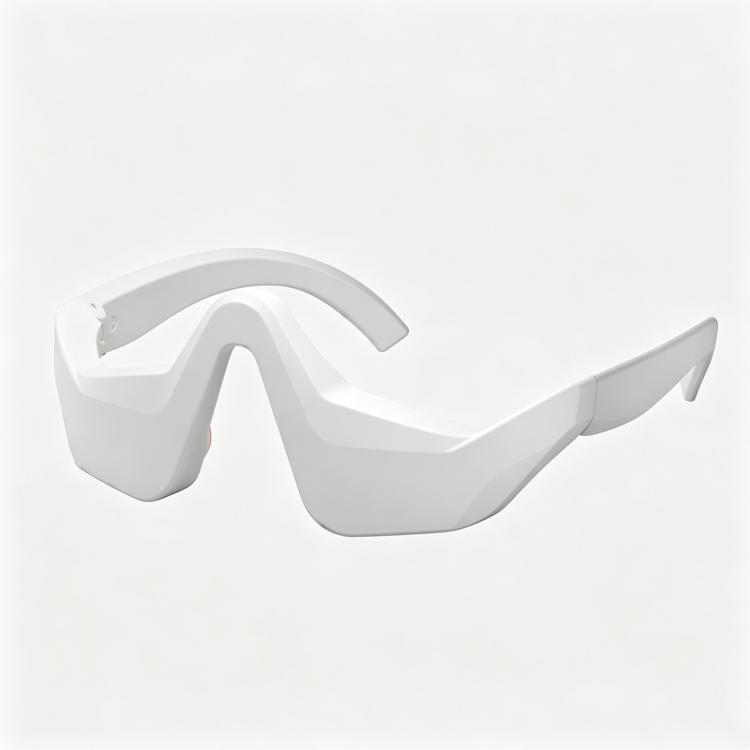 Microcurrent red light massage eye beauty device
