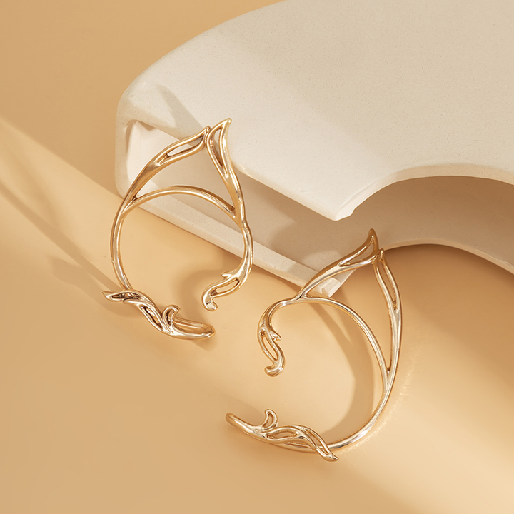Elf-Ear Cuff Earrings