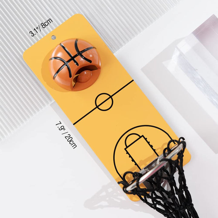 Basketball wall-mounted bottle opener