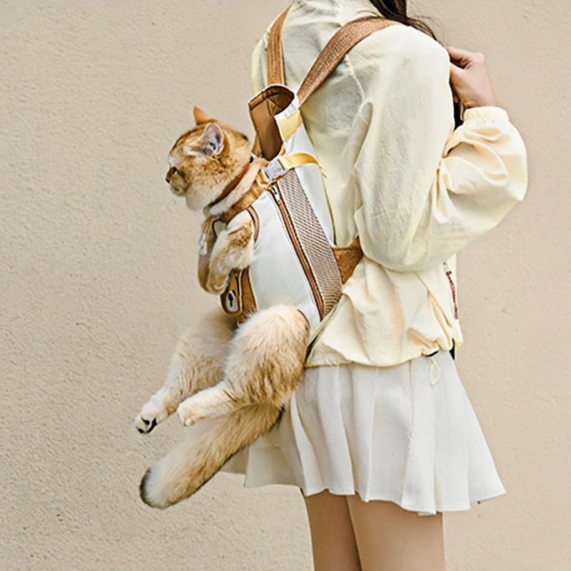 Breathable pet carrier backpack