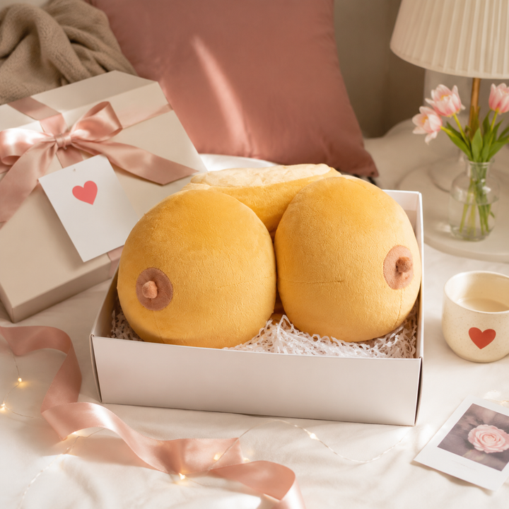 Playful and unique plush pillow