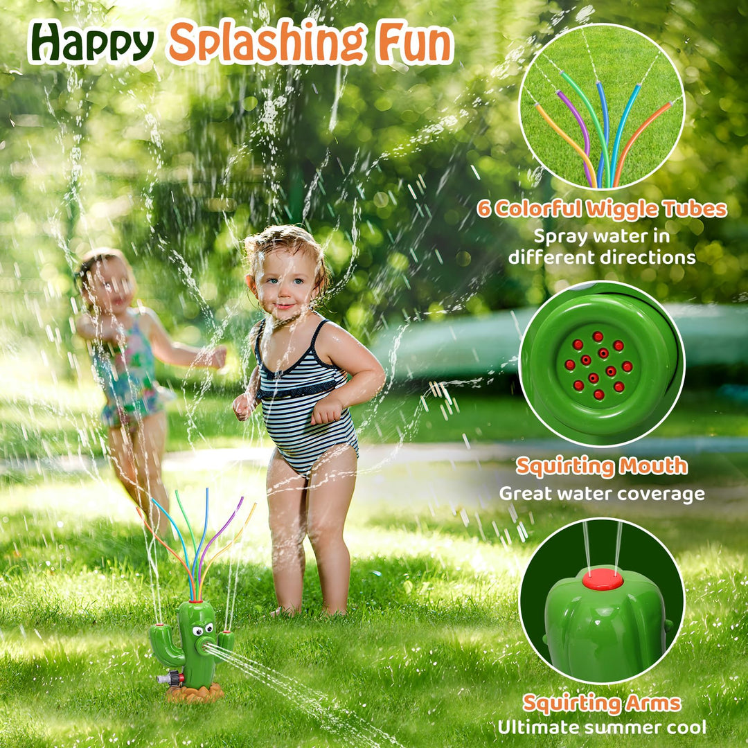 Cactus Sprinkler Garden Toy