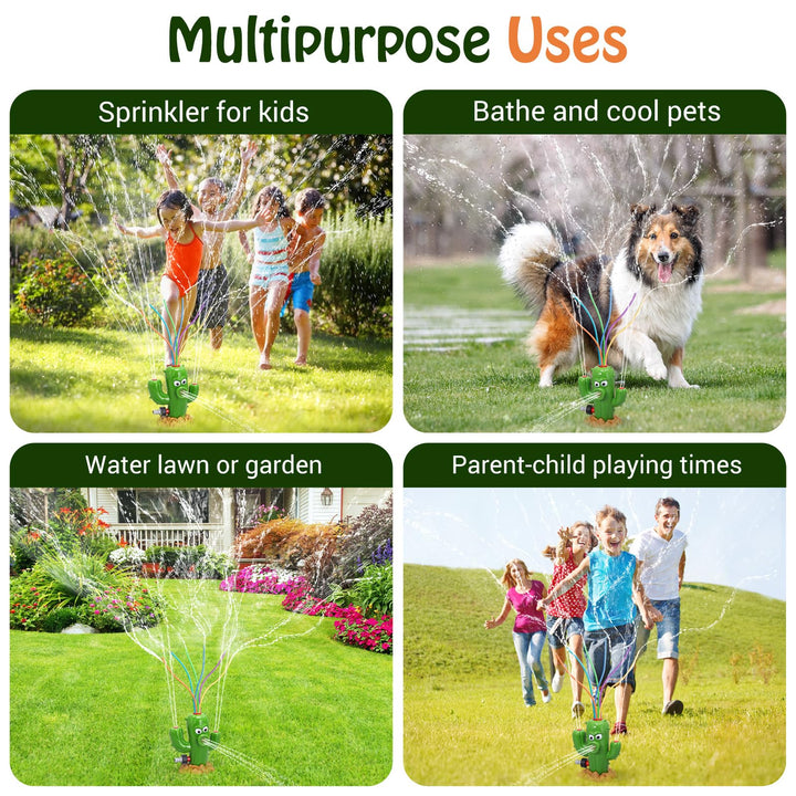 Cactus Sprinkler Garden Toy