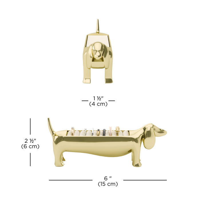 Dachshund ring holder