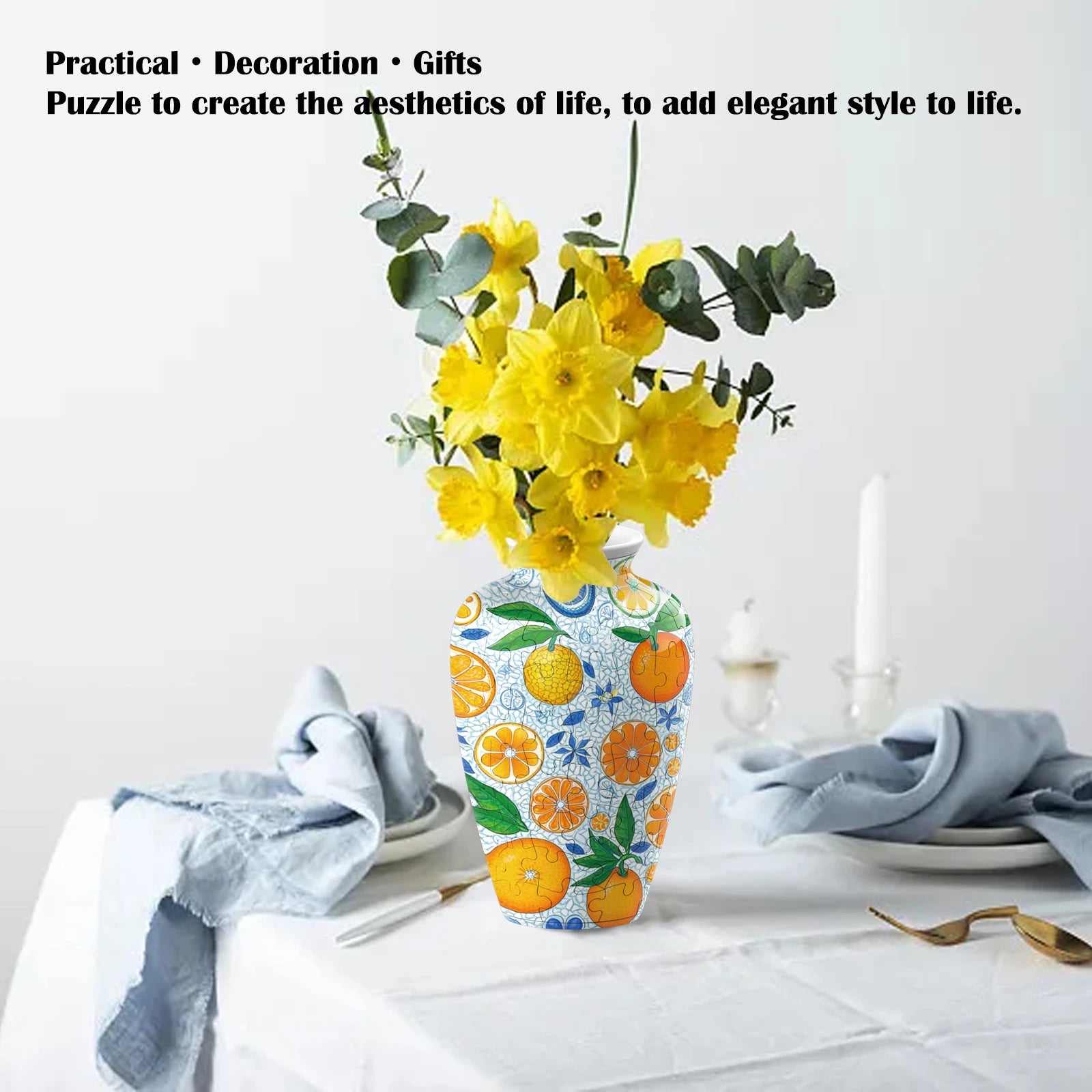 3D Puzzle Vase