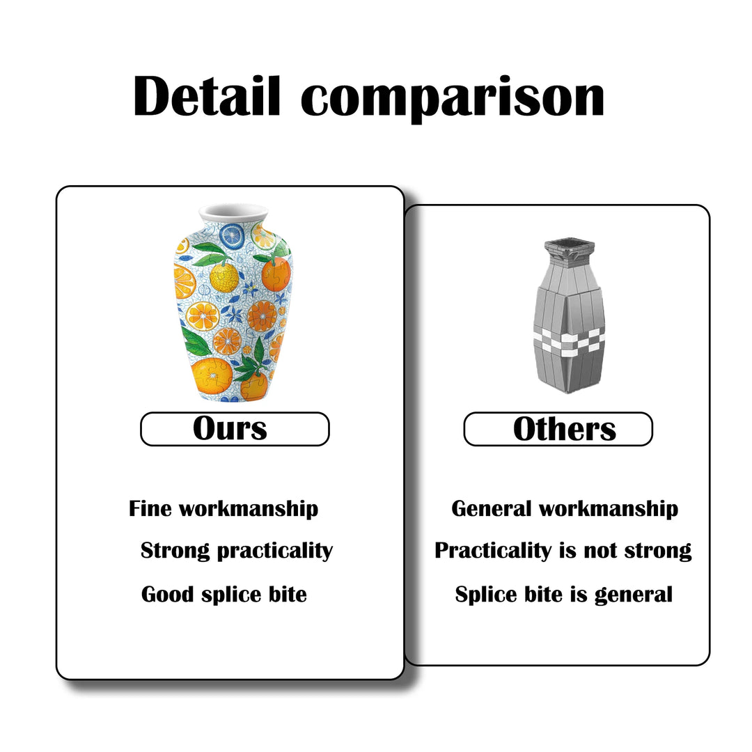 3D Puzzle Vase