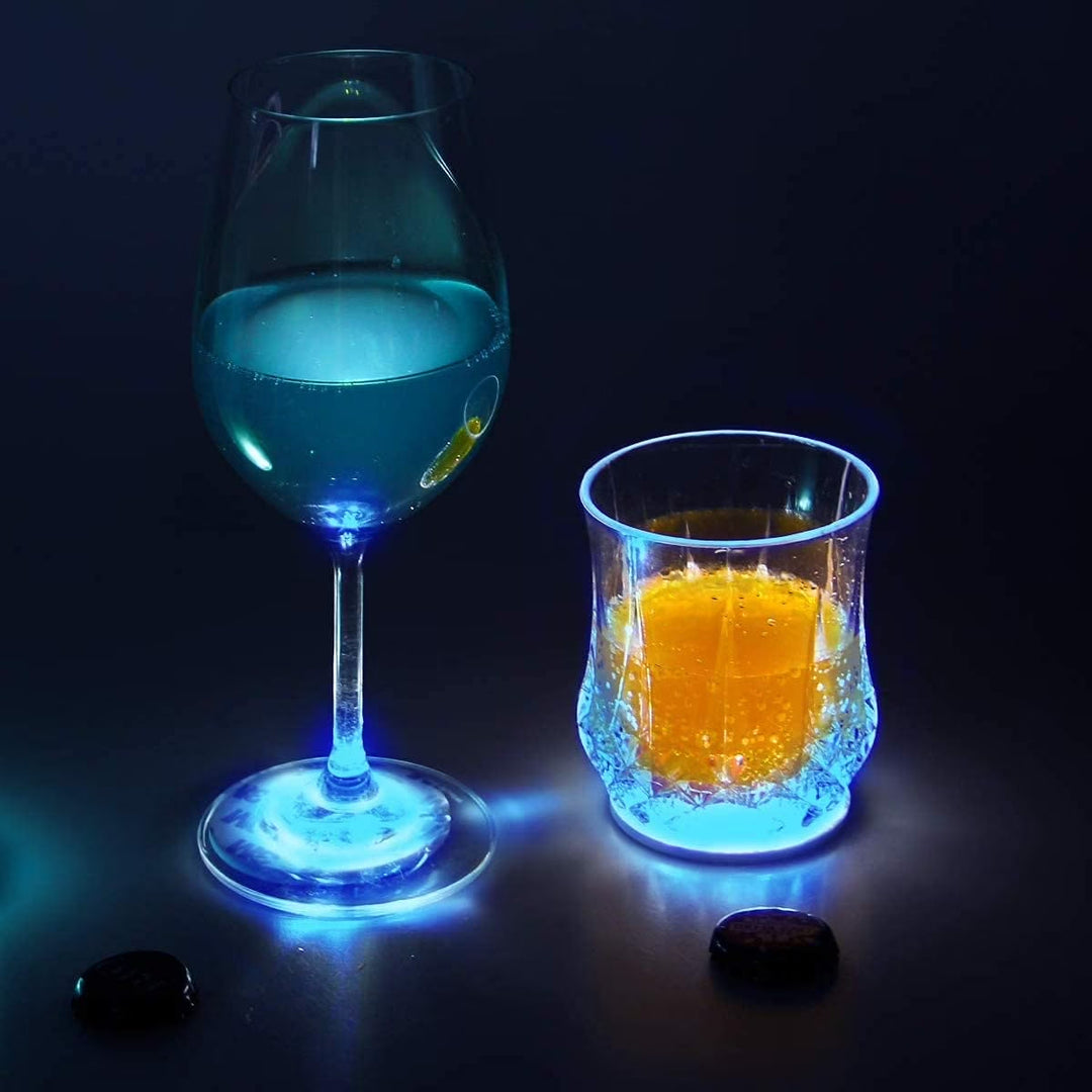Color Changing LED Coaster Lights