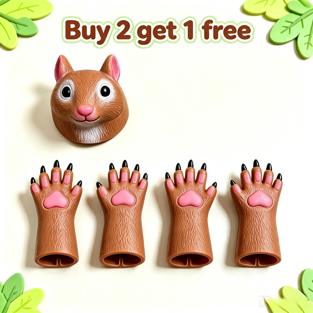 Decompression squirrel finger sleeves