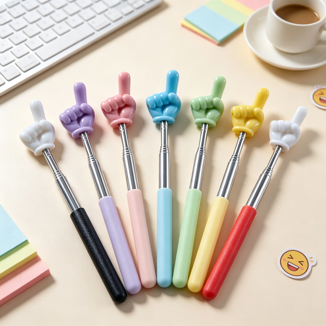 Macaron Little Finger Retractable Stick