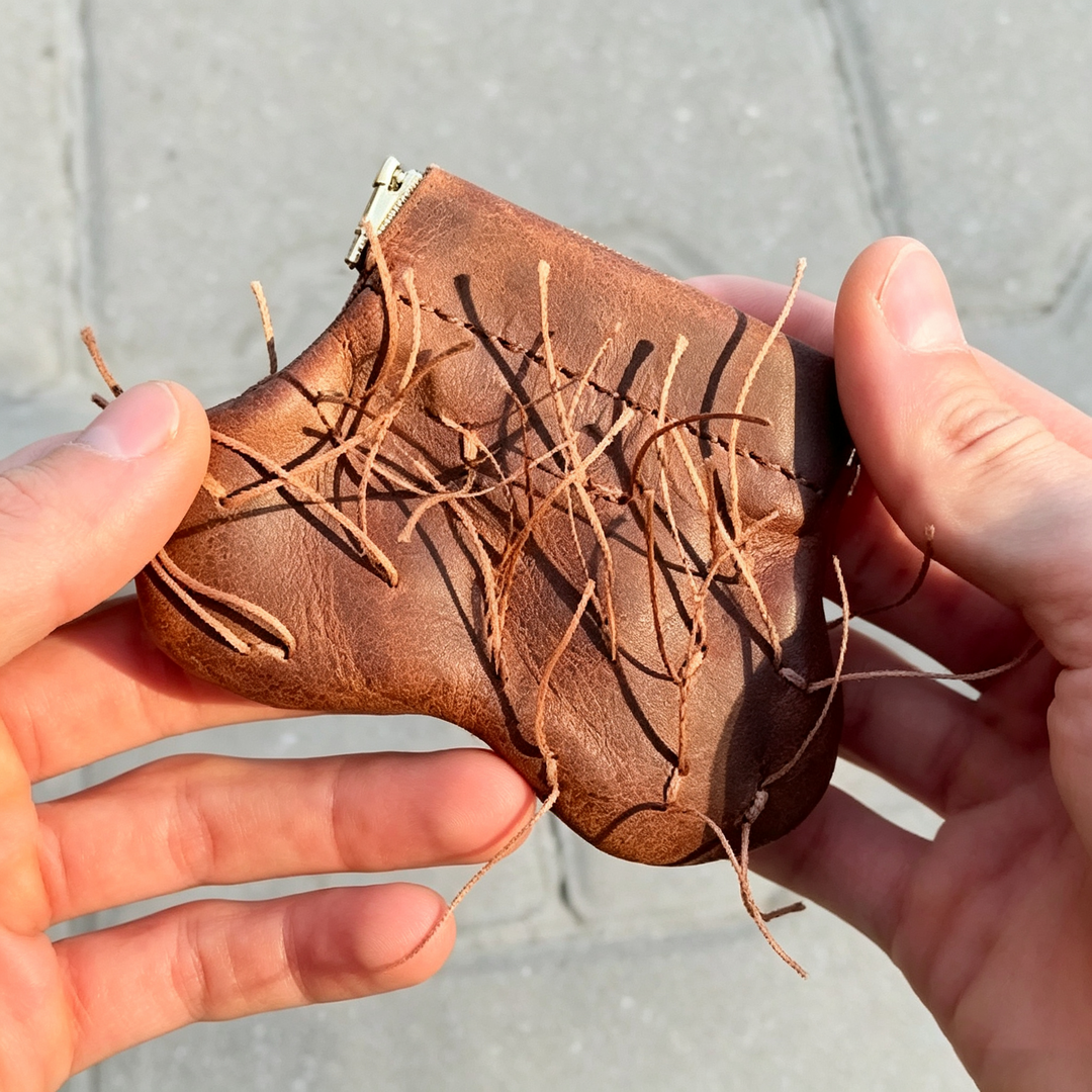 Quirky coin purse