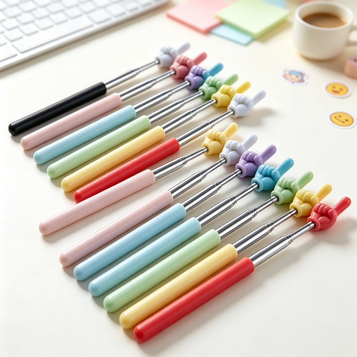 Macaron Little Finger Retractable Stick