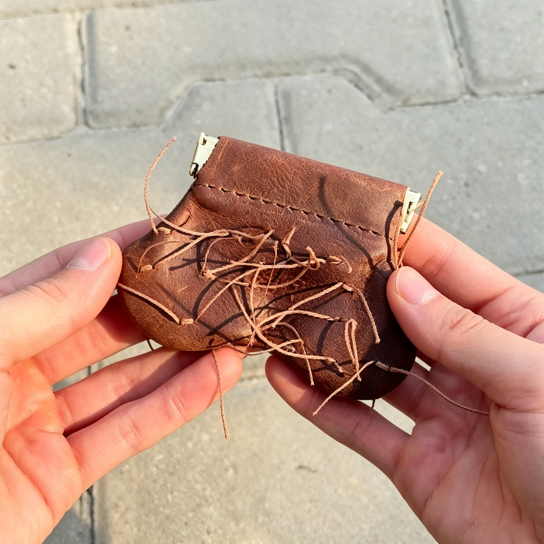 Quirky coin purse