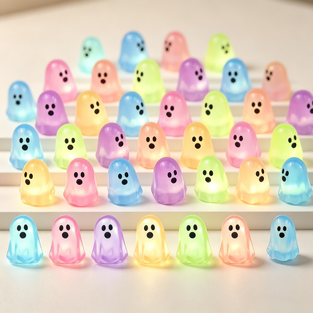 Halloween Mini Glow-in-the-Dark Ghosts