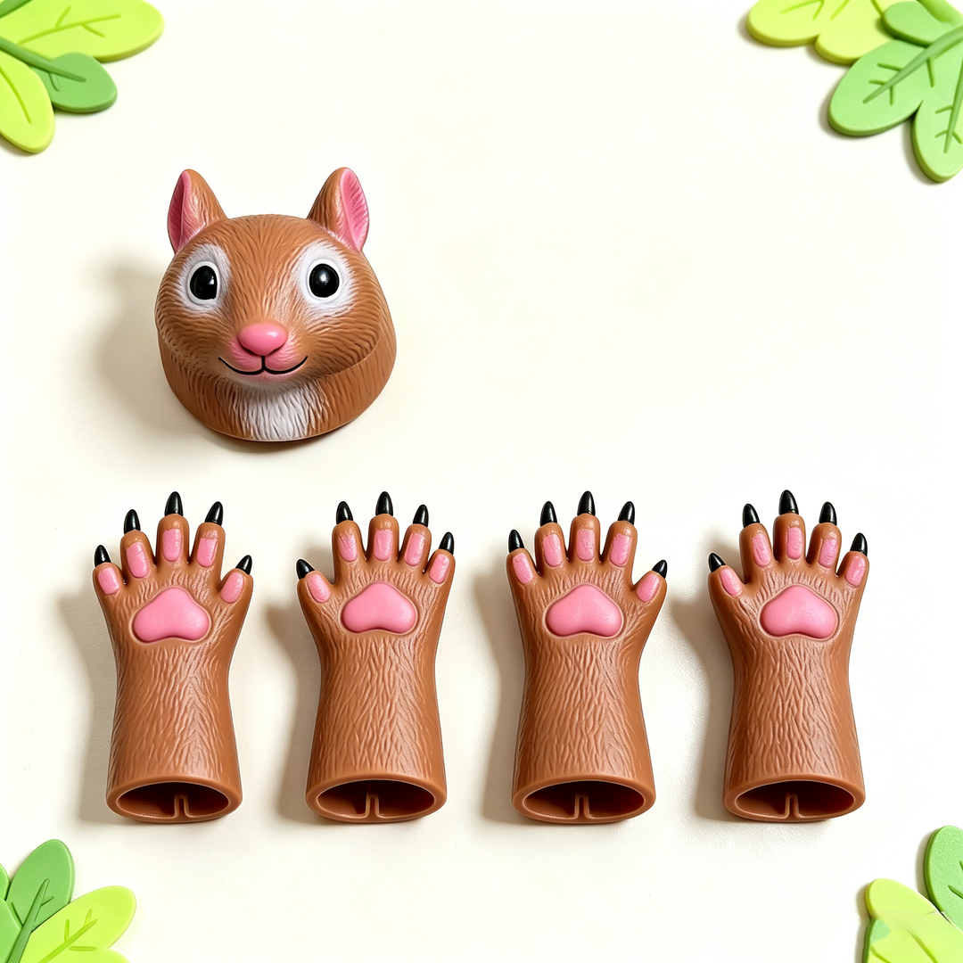 Decompression squirrel finger sleeves