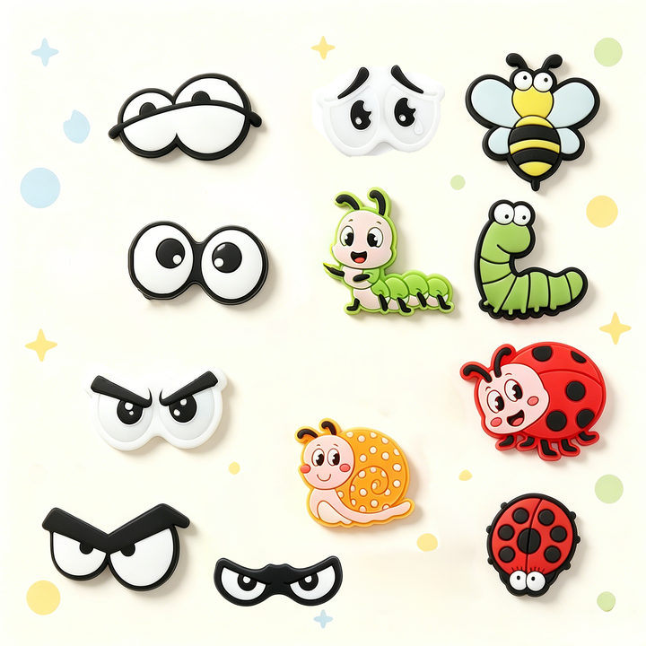 Cute plant leaf magnet decoration