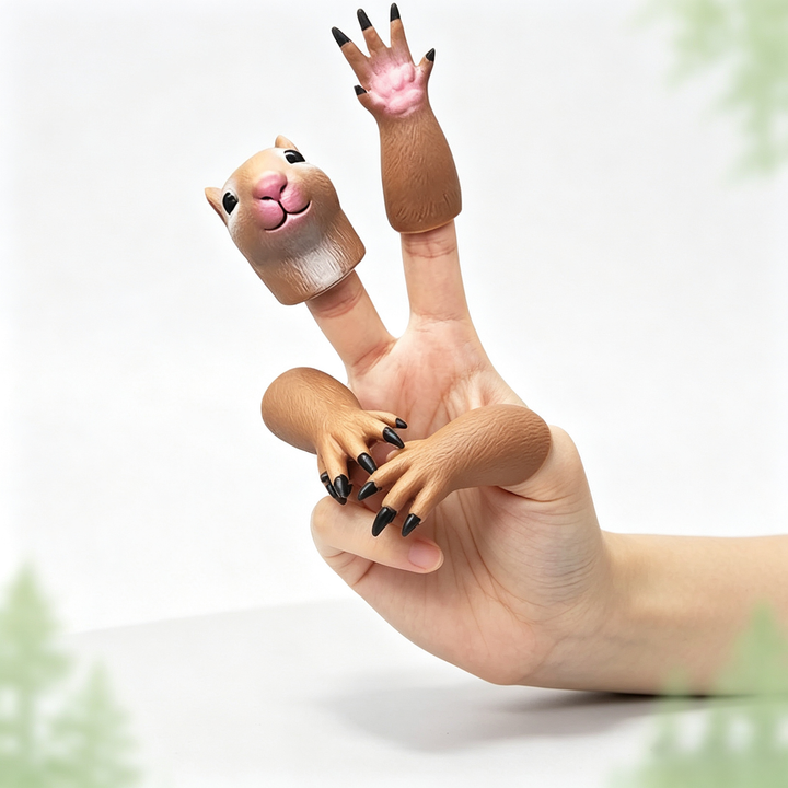 Decompression squirrel finger sleeves