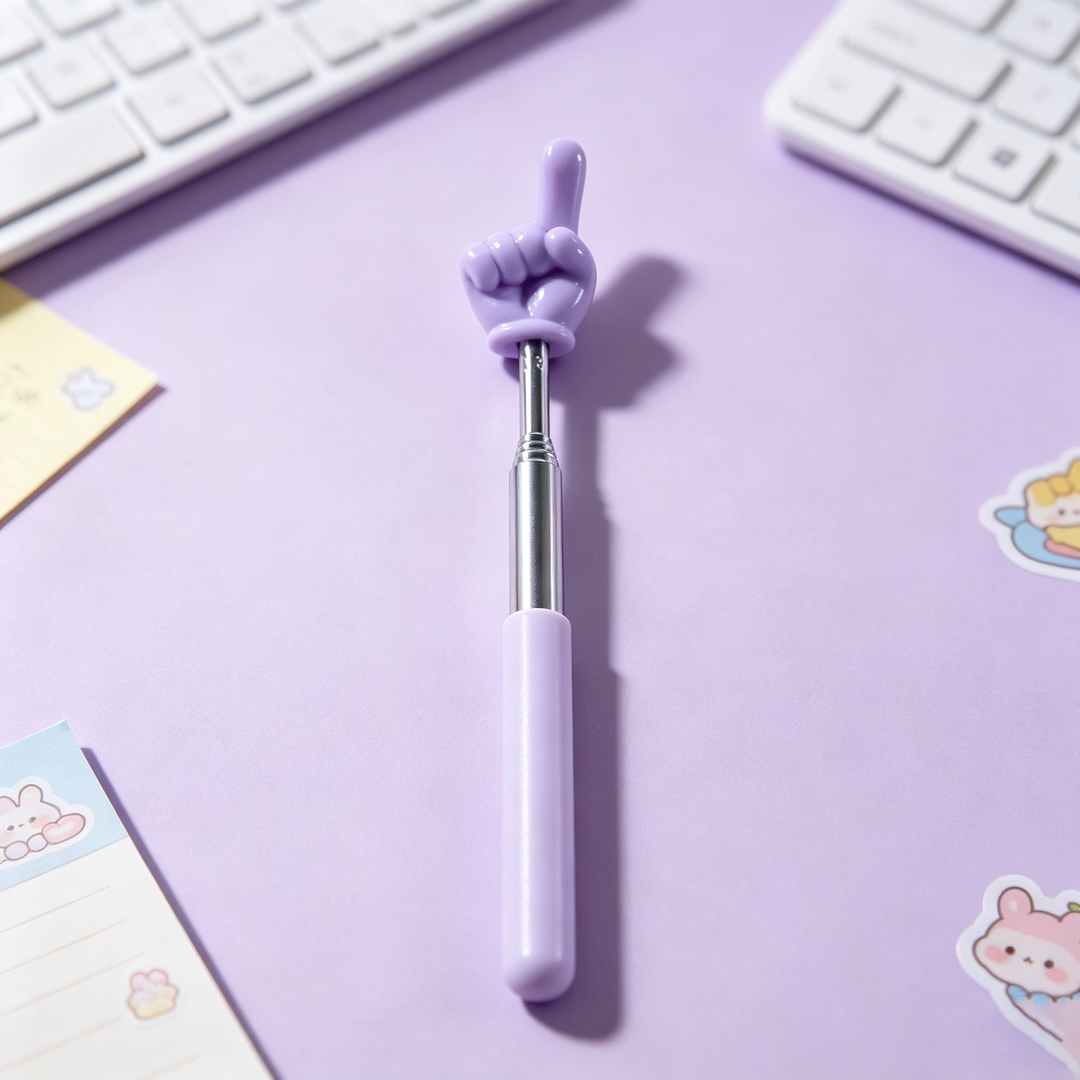 Macaron Little Finger Retractable Stick