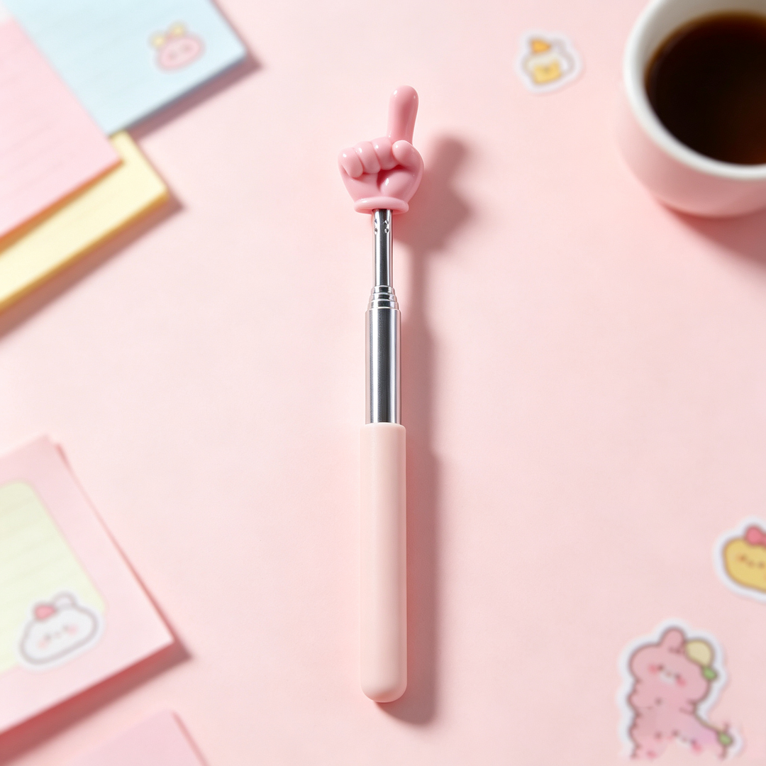 Macaron Little Finger Retractable Stick