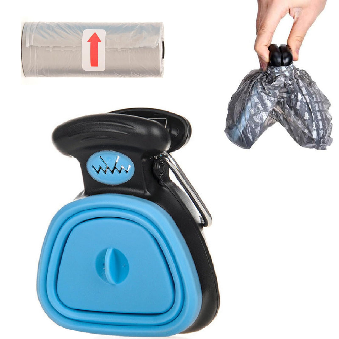 Portable dog poop catcher