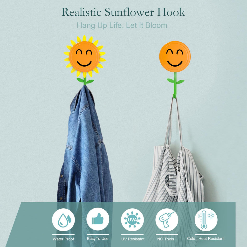 Retractable Blooming Sunflower Hook