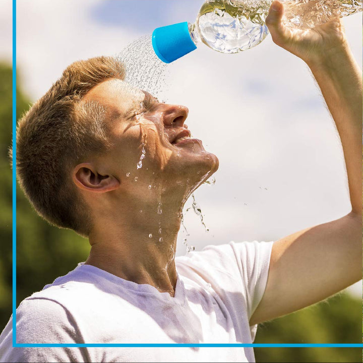 Portable outdoor cleaning shower head
