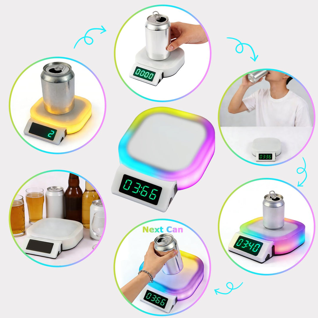 Beer drinking timer