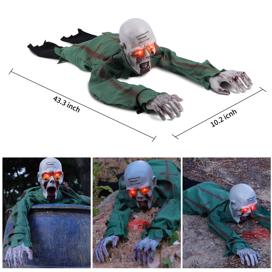 Sounding crawling ghost toy