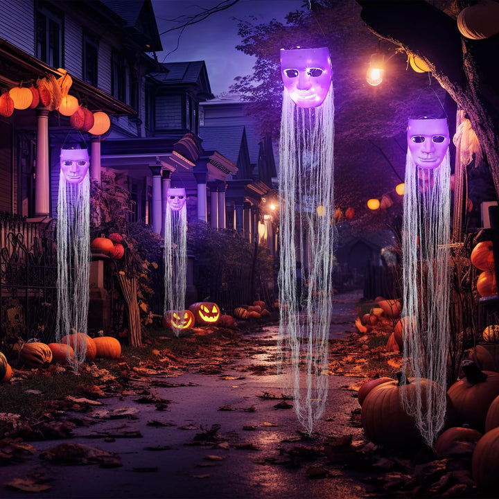 Twilight Ghost Mask Chandelier
