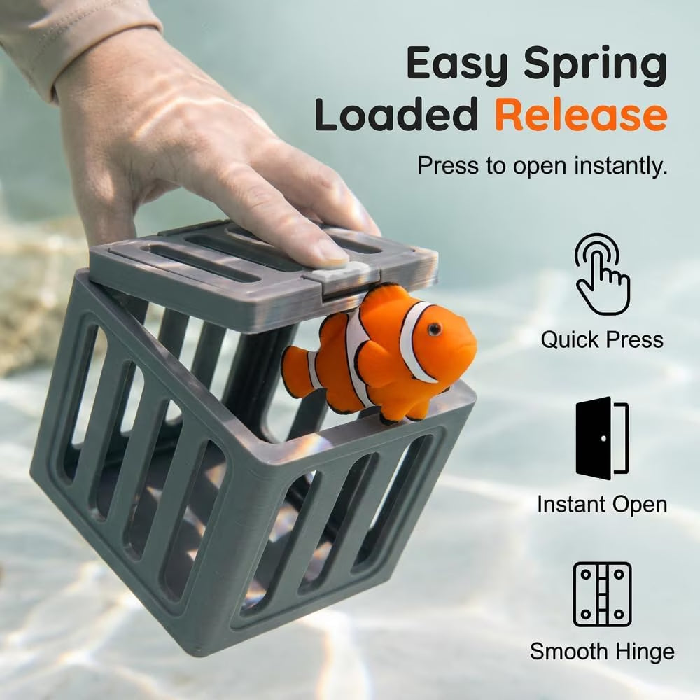 Water game animal cages