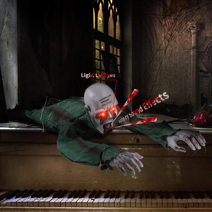 Sounding crawling ghost toy
