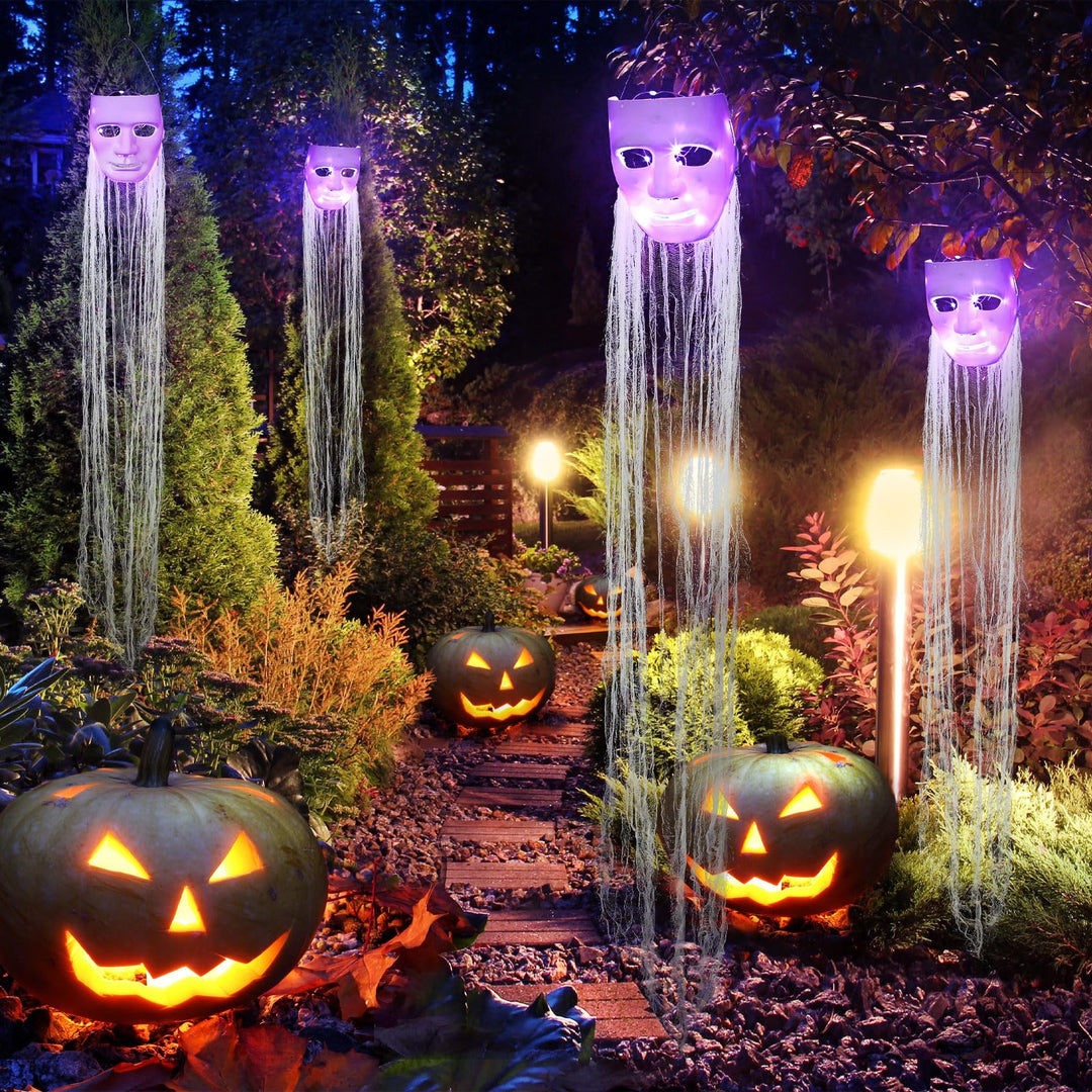 Twilight Ghost Mask Chandelier