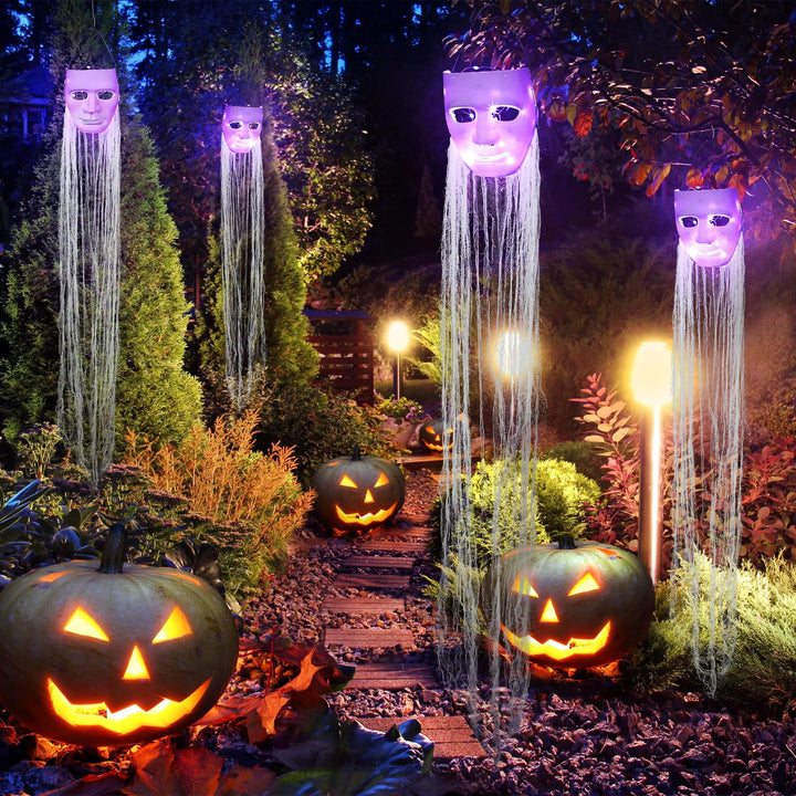 Twilight Ghost Mask Chandelier
