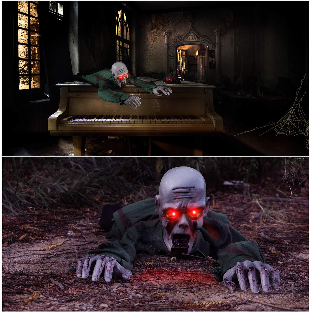 Sounding crawling ghost toy