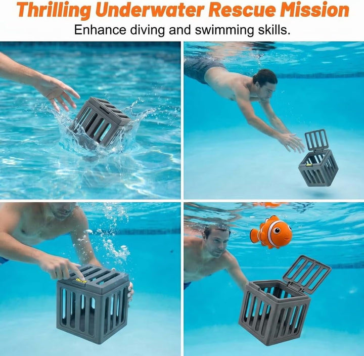Water game animal cages