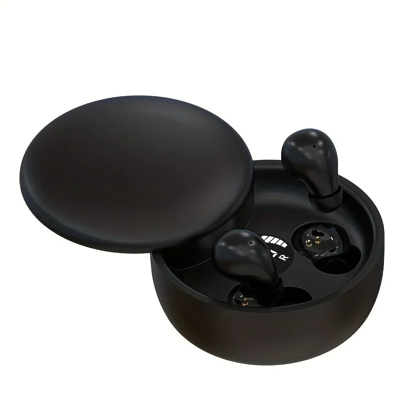 Invisible noise nancelling wireless bluetooth headphones