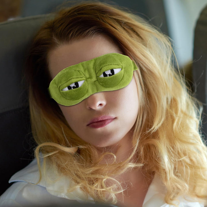 Funny Frog Breathable Eye Mask