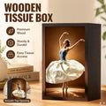 Elegant Ballet-Style Tissue Box