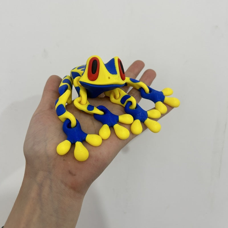 Magnetic 3D Printed Frog