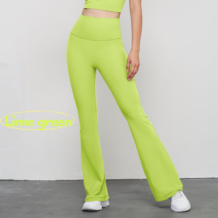 Wide-leg yoga pants