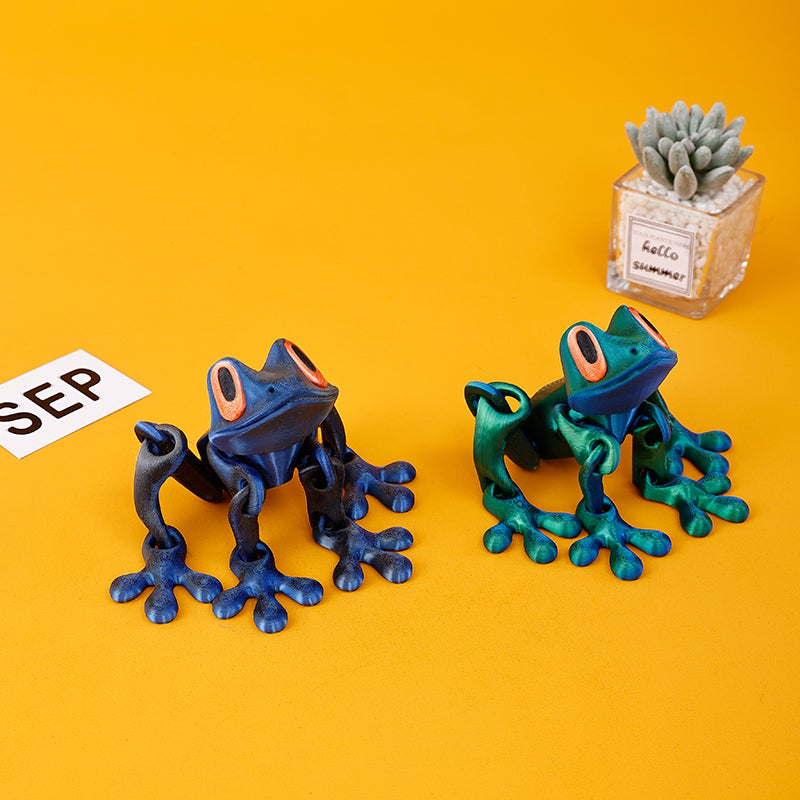 Magnetic 3D Printed Frog