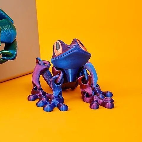 Magnetic 3D Printed Frog