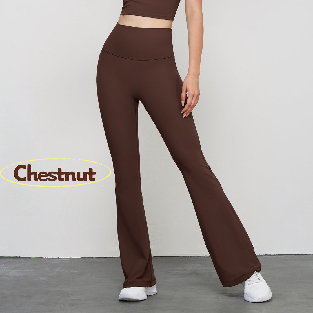 Wide-leg yoga pants