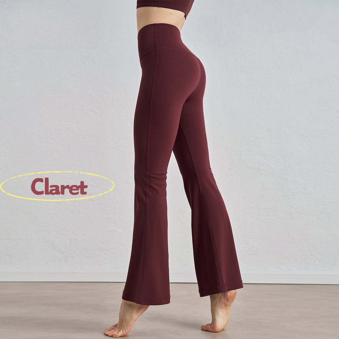 Wide-leg yoga pants