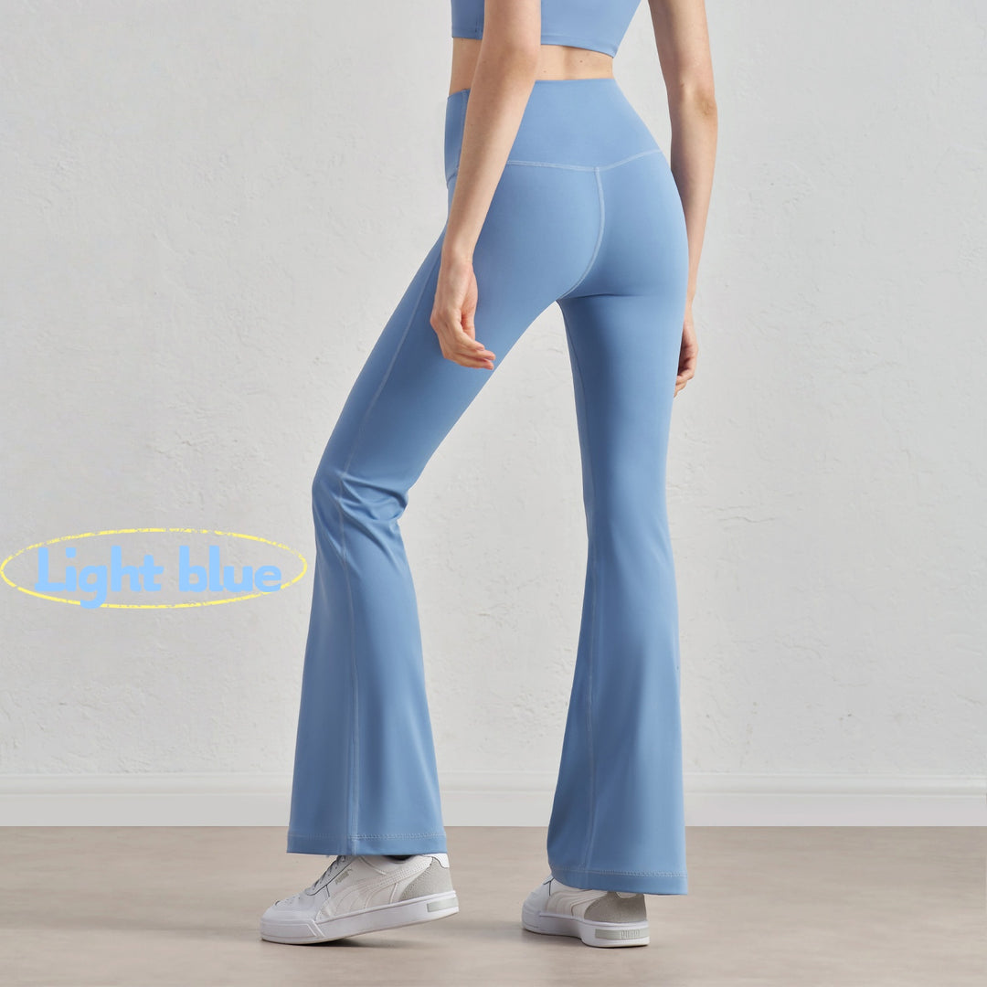 Wide-leg yoga pants