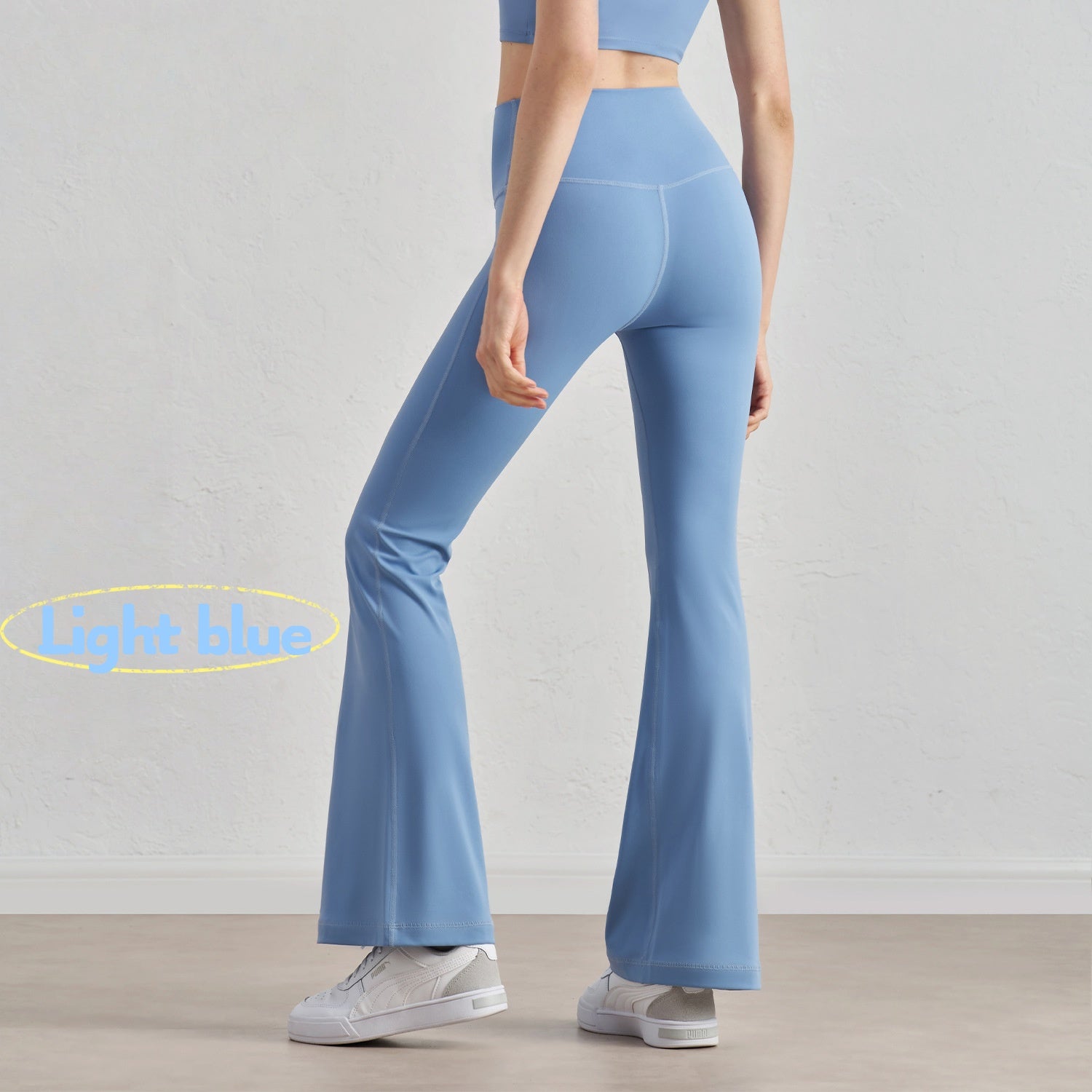 Wide-leg yoga pants