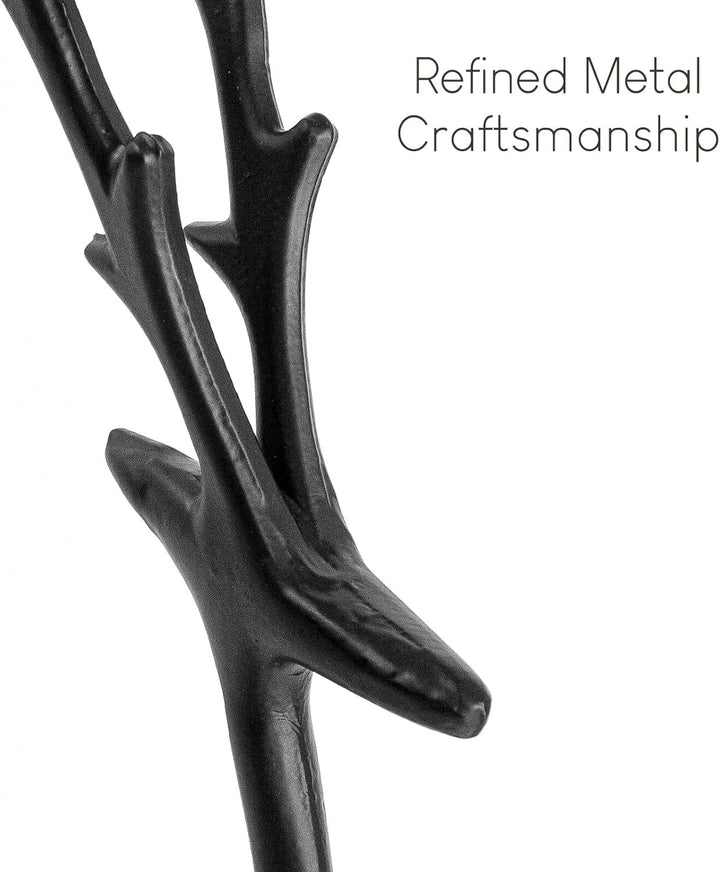 Black Reindeer Statues-Christmas Decorations