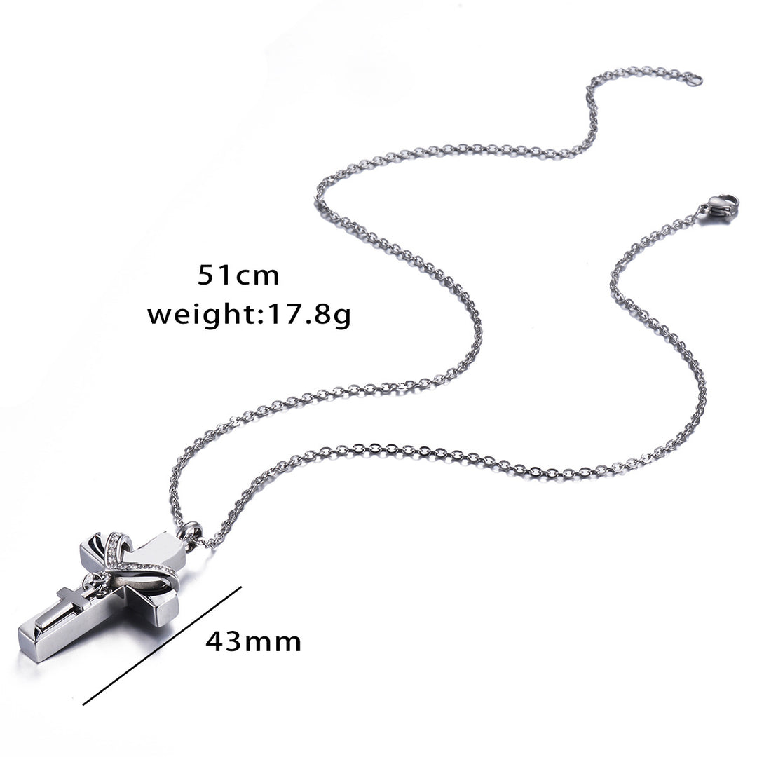 Cross Urn Necklace