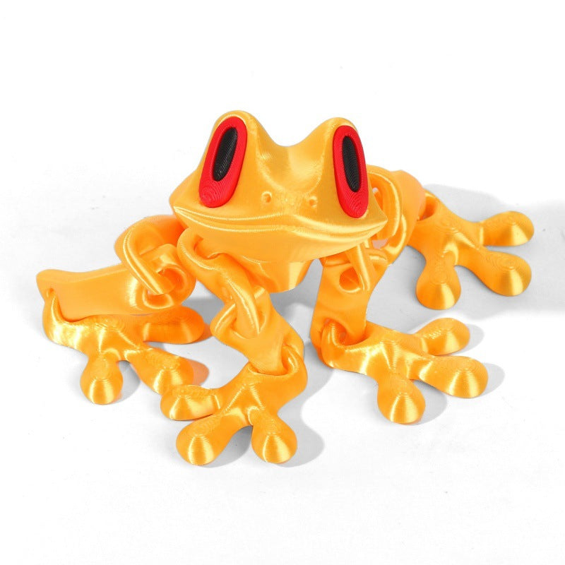 Magnetic 3D Printed Frog